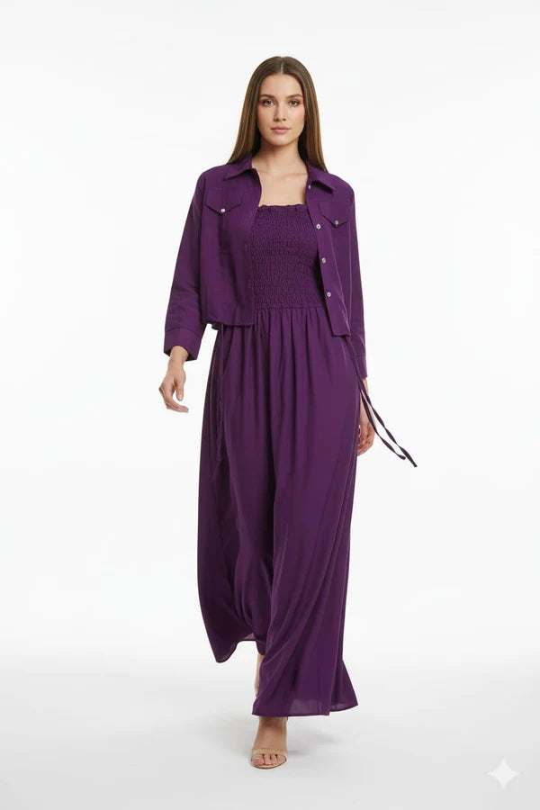 Western Jacket Coat Maxi