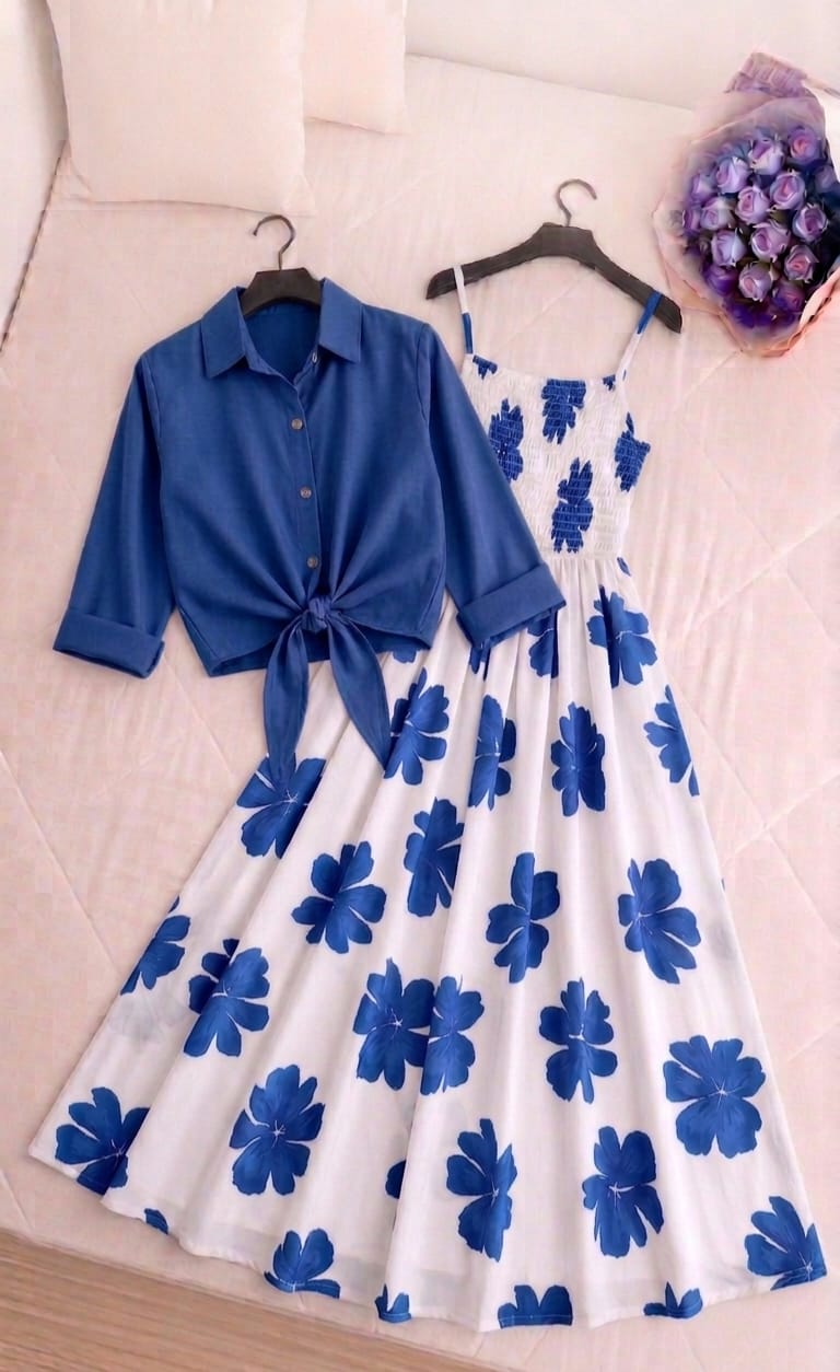 ELARA Floral Maxi