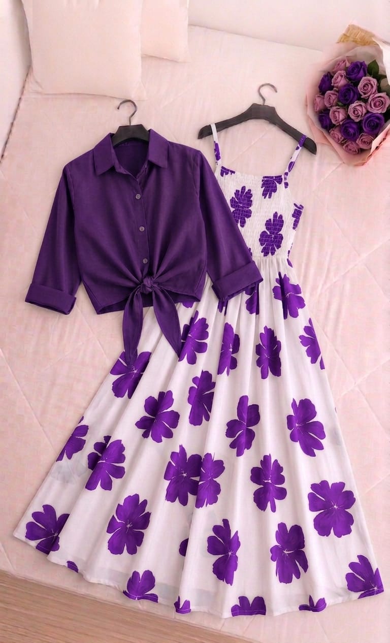 ELARA Floral Maxi